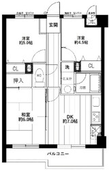 ライオンズマンション東所沢第3の物件間取画像